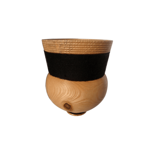 Ash Bowl with Wool decoration