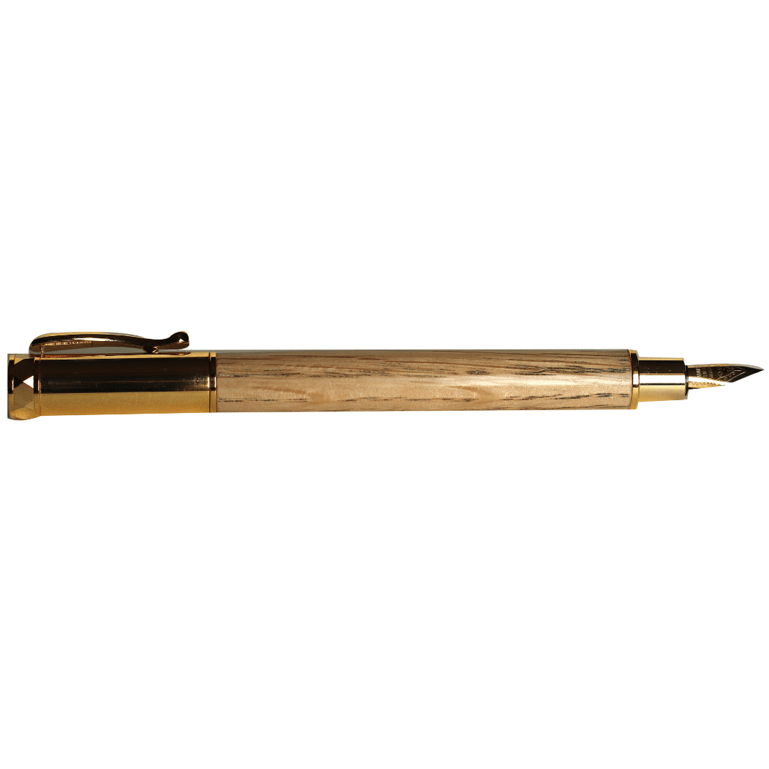 Magnetic Oak Fountain Pen with presentation case
